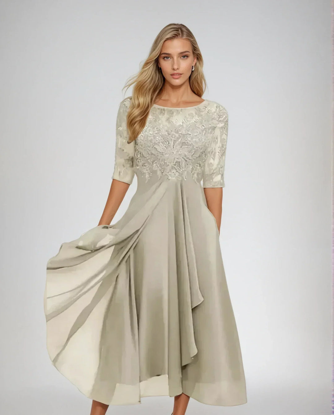 Celestine Grace Dress - Elegante Jurk met Tijdloze Klasse