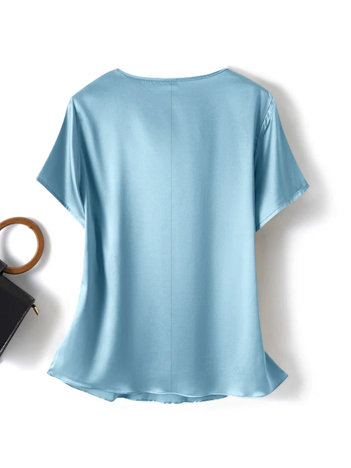 Aurelia Drape Top - Valt soepel langs het lichaam