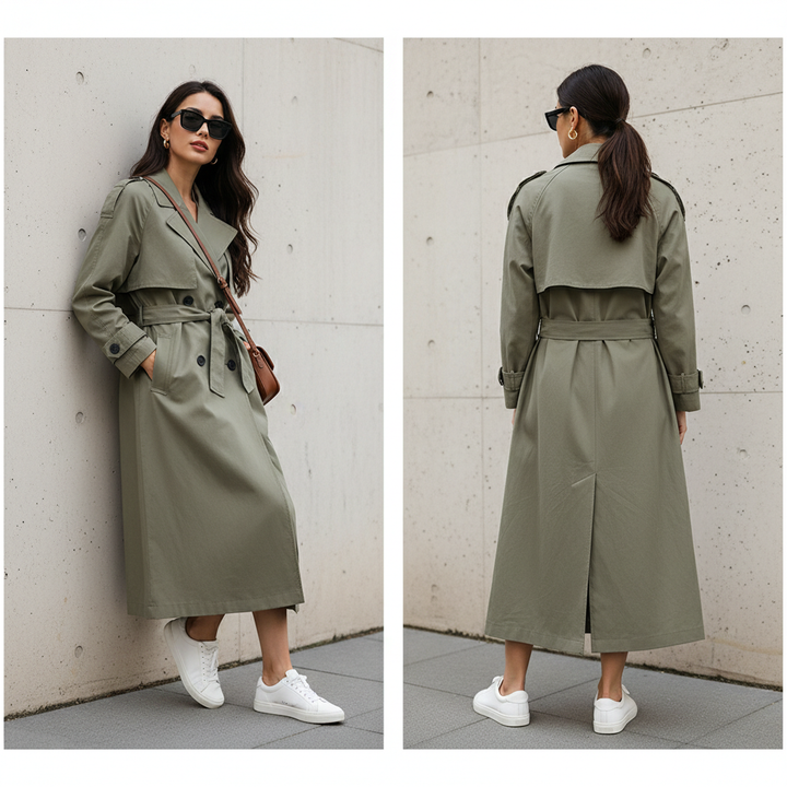 Camille Trench - Accentueert je taille en beweegt licht met je mee